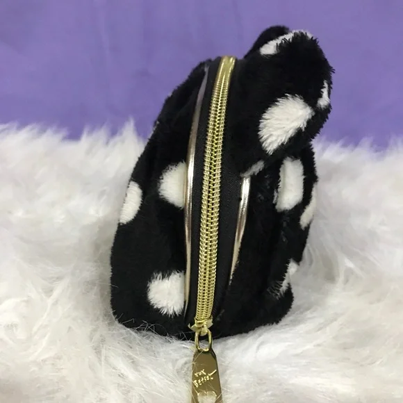 SOLD…..Betsey Johnson Polka Dot Cosmetic Bag - Picture 8 of 10
